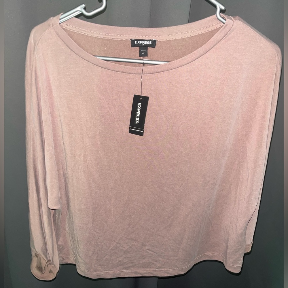 Express oversized long sleeve